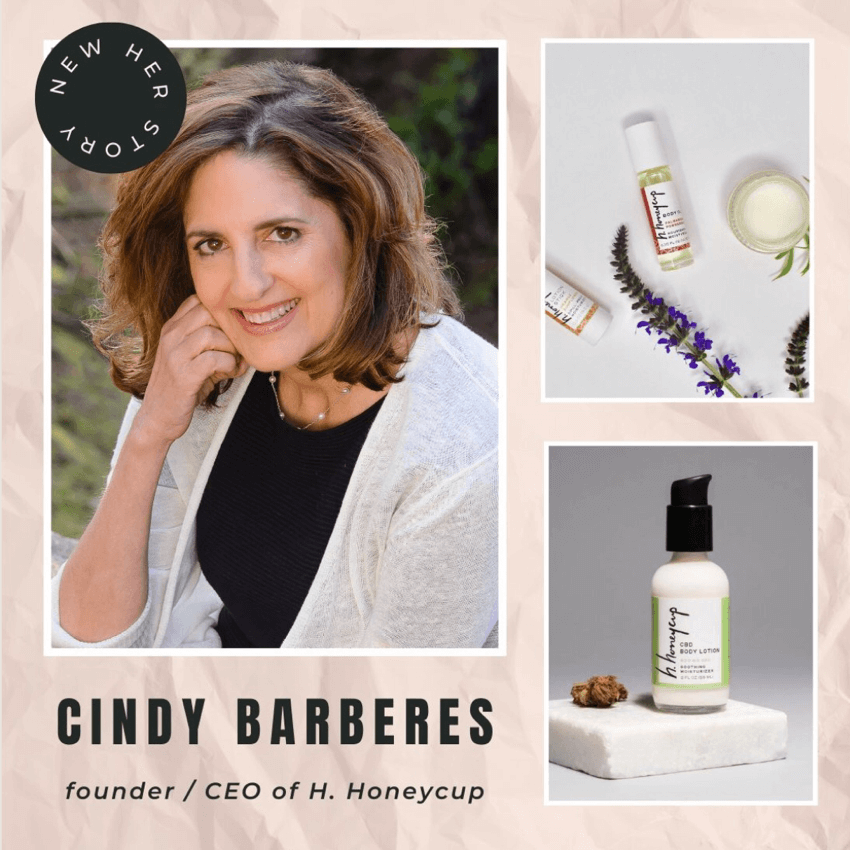 Headshot of Cindy for blog: HER STORY: CINDY BARBERES OF H. HONEYCUP