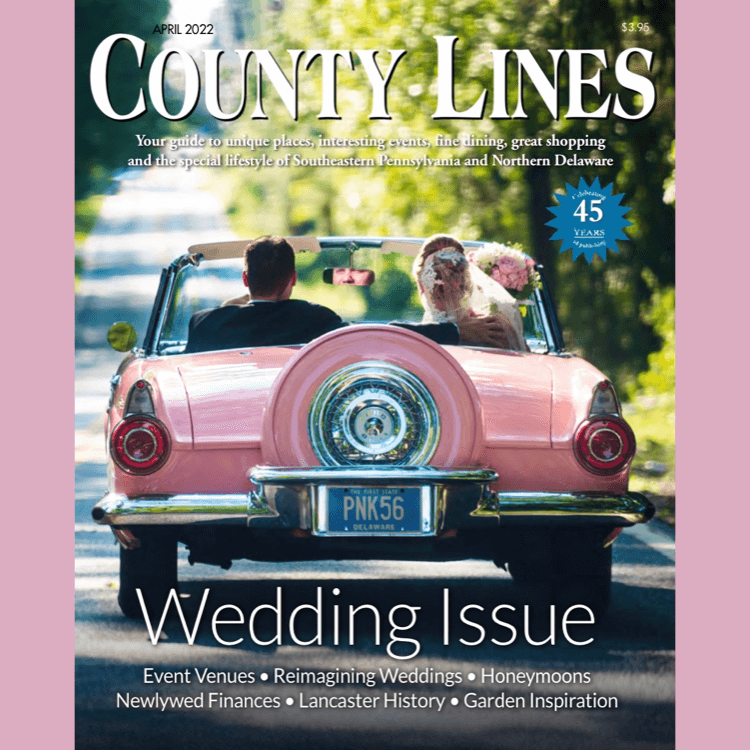 Pink magazine cover for blog: BEAUTIFUL BRIDES . . . NATURALLY