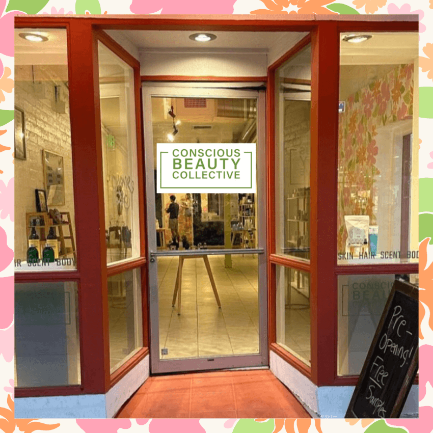 Conscious Beauty Pop up store in Palm Springs for blog: DISCOVER THE MAGIC OF CLEAN BEAUTY PRODUCTS
