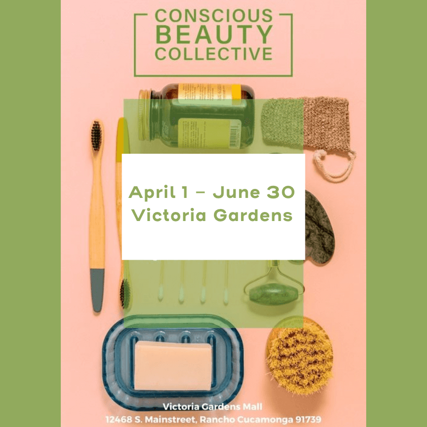 Infogram for blog with details for blog: CONSCIOUS BEAUTY COLLECTIVE POP-UP IN RANCHO CUCAMONGA