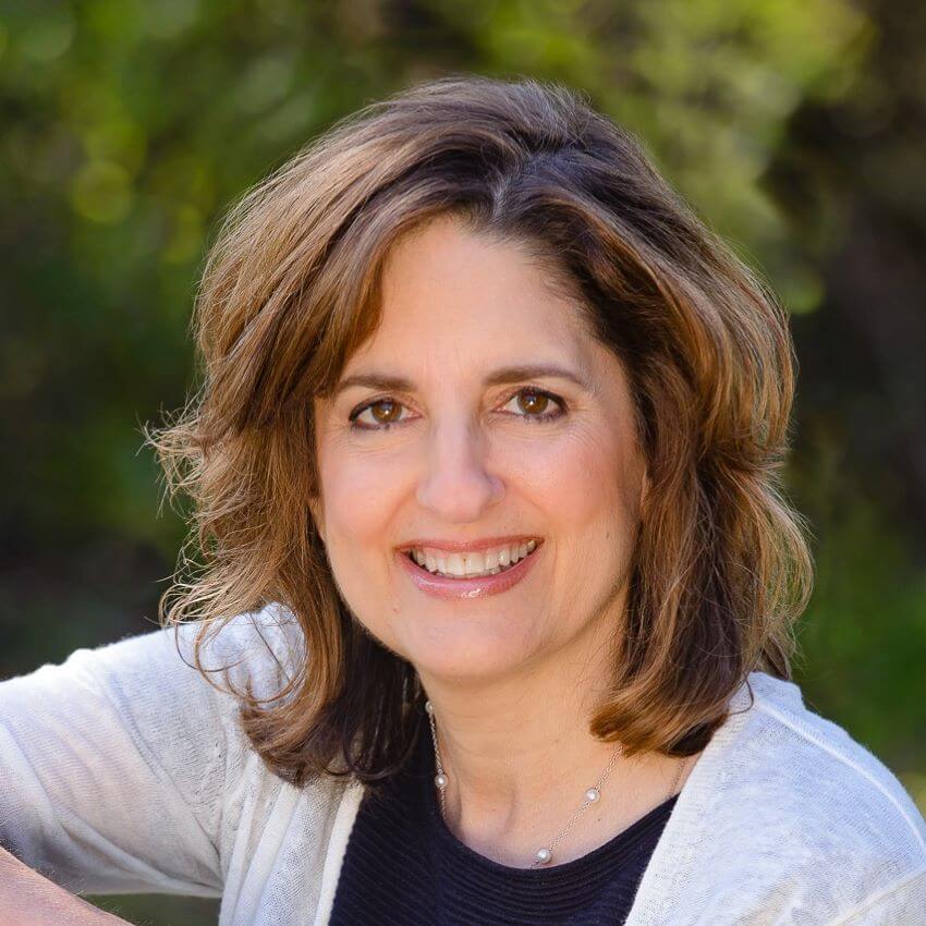Headshot of Cindy outdoors for blog: PEOPLE WE ADORE: CINDY BARBERES