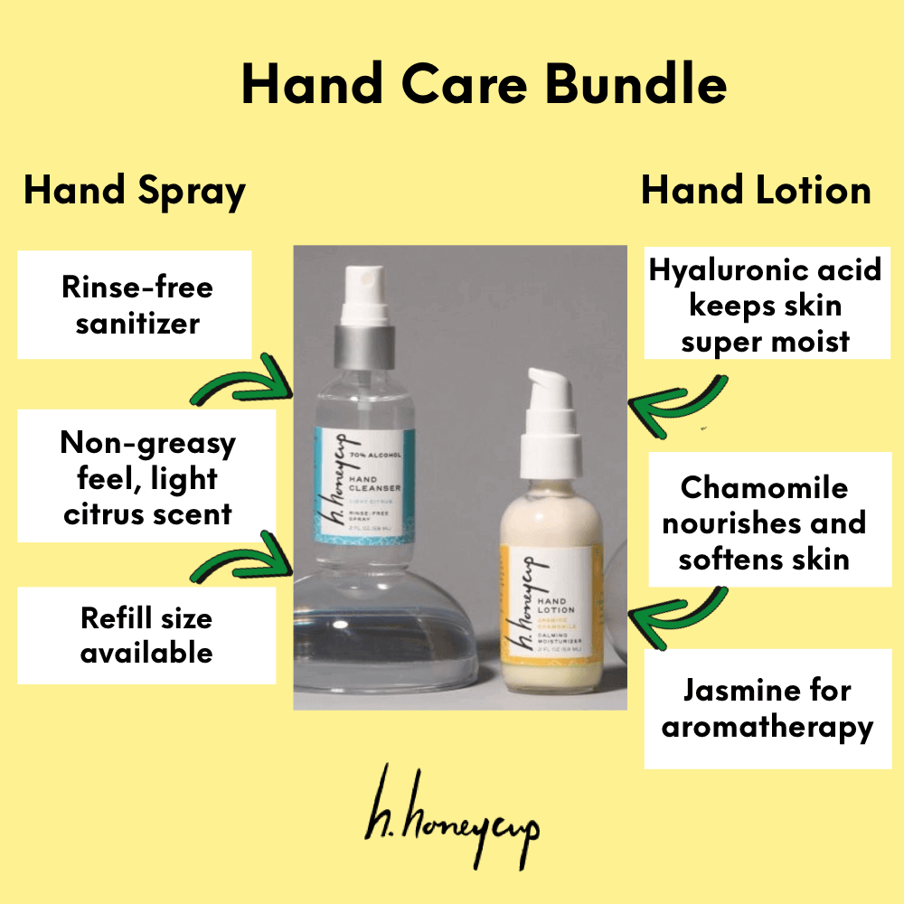 Hand sanitizer and lotion set benefits