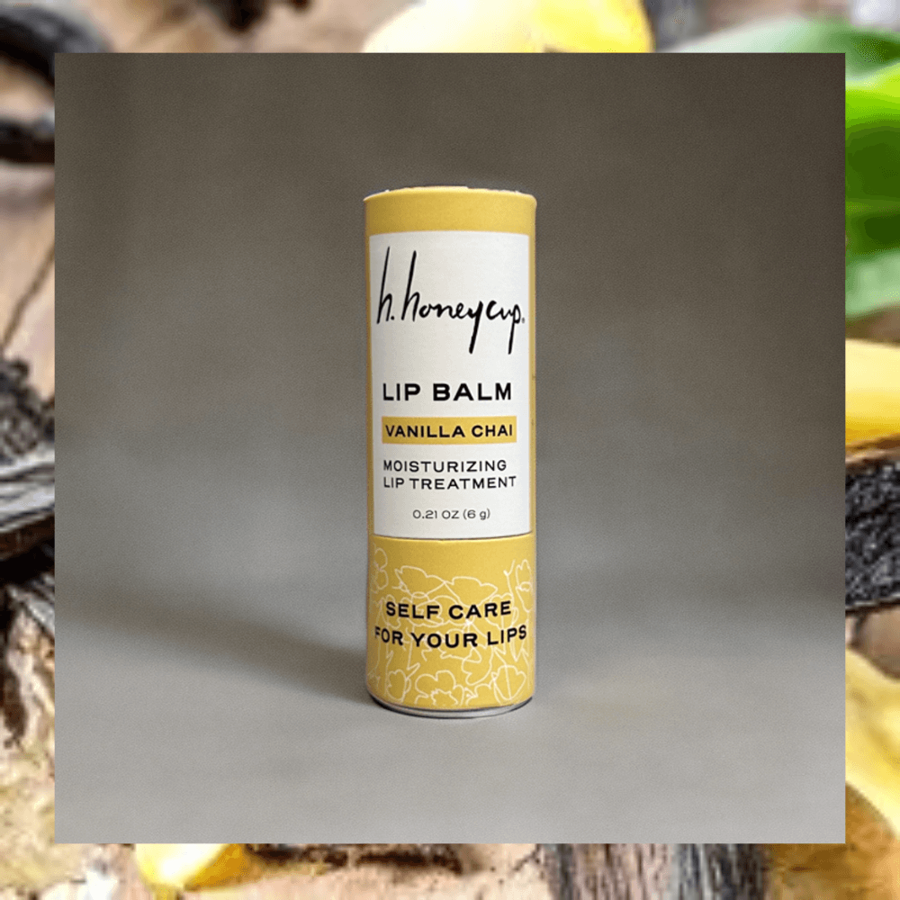 Lip balm vanilla chai, self care for lips