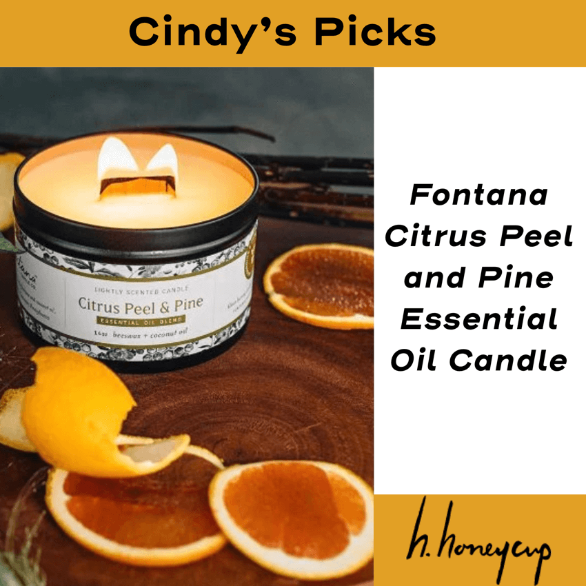 Fontana clean candle for blog: CINDY’S PICKS