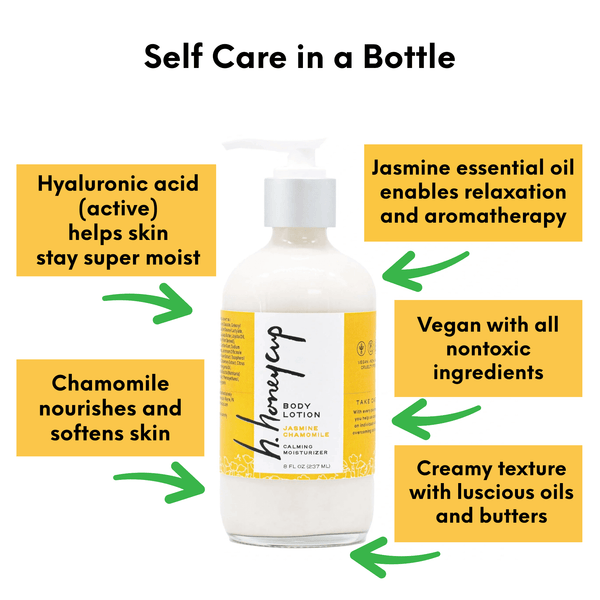 Body Lotion Jasmine Chamomile | H. Honeycup