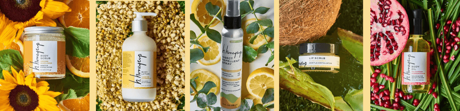 H. Honeycup products with fresh ingredients for each